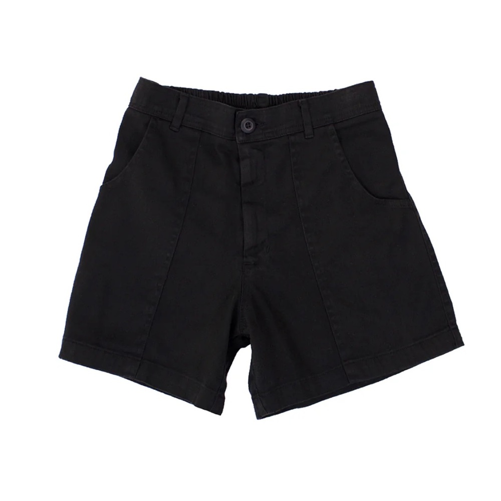 Jungmaven Venice Short in Black High-Waisted Size L